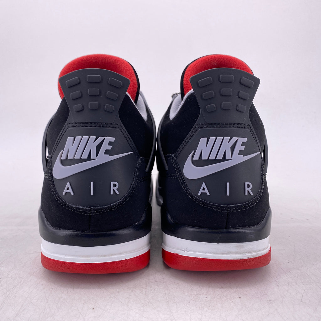 Air Jordan 4 Retro "Bred" 2019 New Size 8