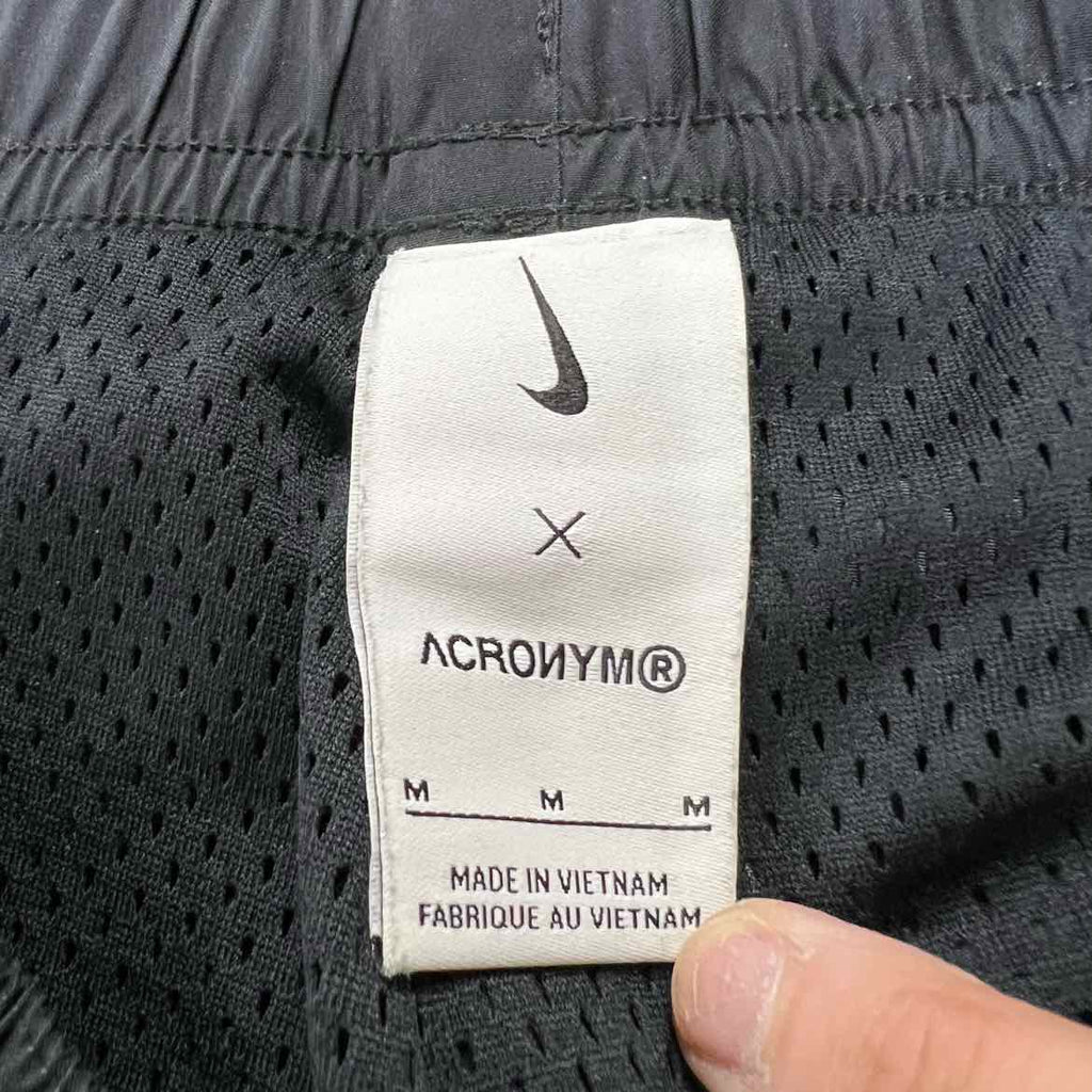 Nike Track Pants "ACRONYM" Black Used Size M