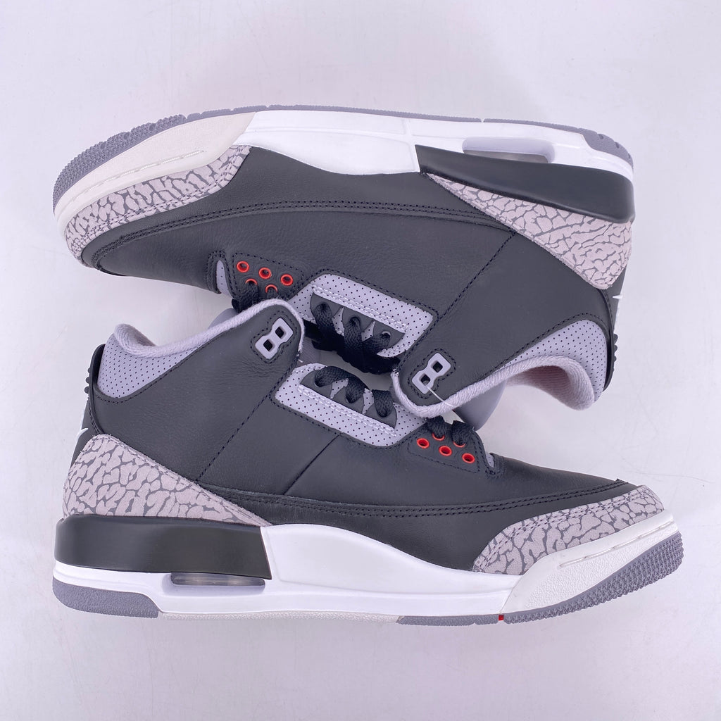 Air Jordan 3 Retro "Black Cement" 2024 New Size 8.5