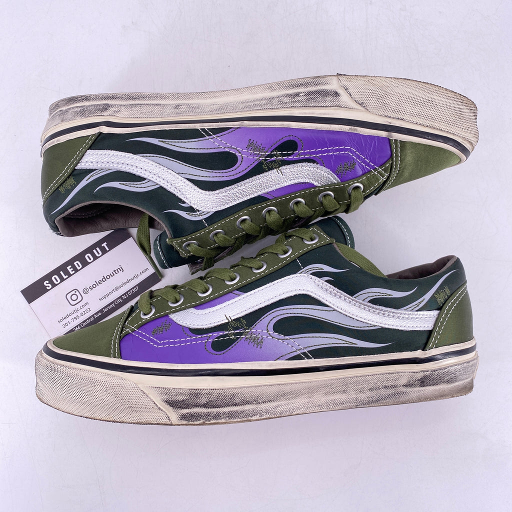 Vans LX Old Skool 36 "Flame Green"  Used Size 9