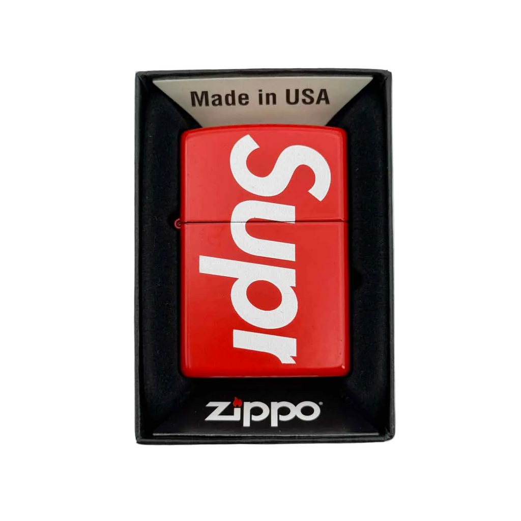 Supreme Lighter "ZIPPO" 2018 New Red
