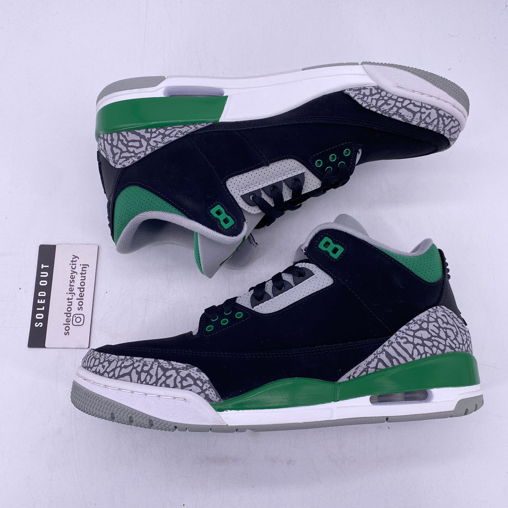 Air Jordan 3 Retro "Pine Green" 2021 New Size 10.5