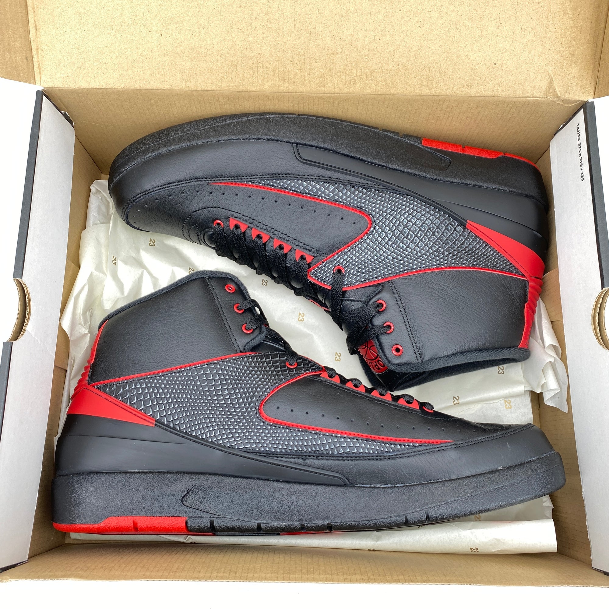 Air Jordan 2 Retro &quot;Alternate 87&quot; 2016 New Size 16