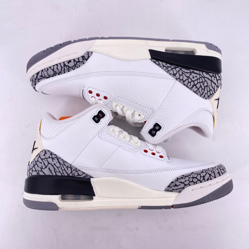 Air Jordan 3 Retro "White Cement Reimagined" 2023 New Size 7.5