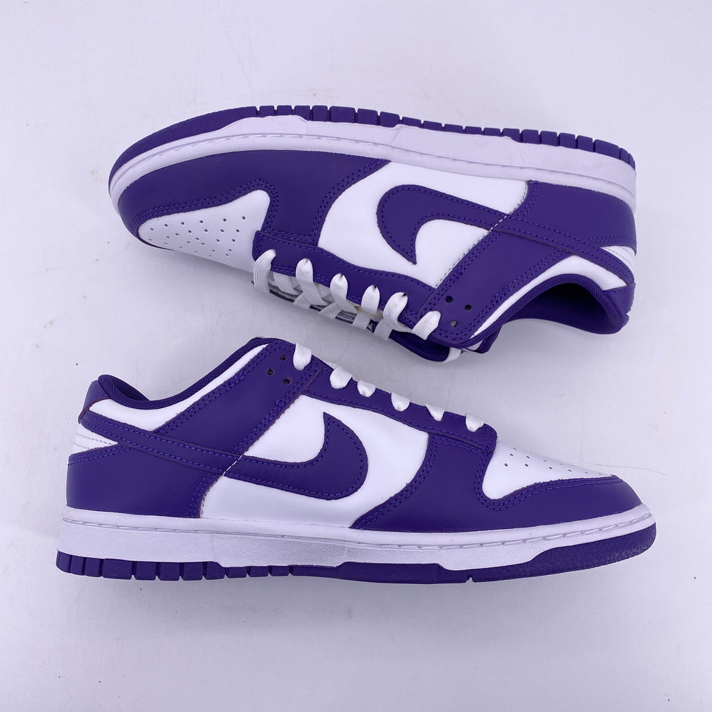 Nike Dunk Low Retro "Court Purple" 2022 New Size 8.5