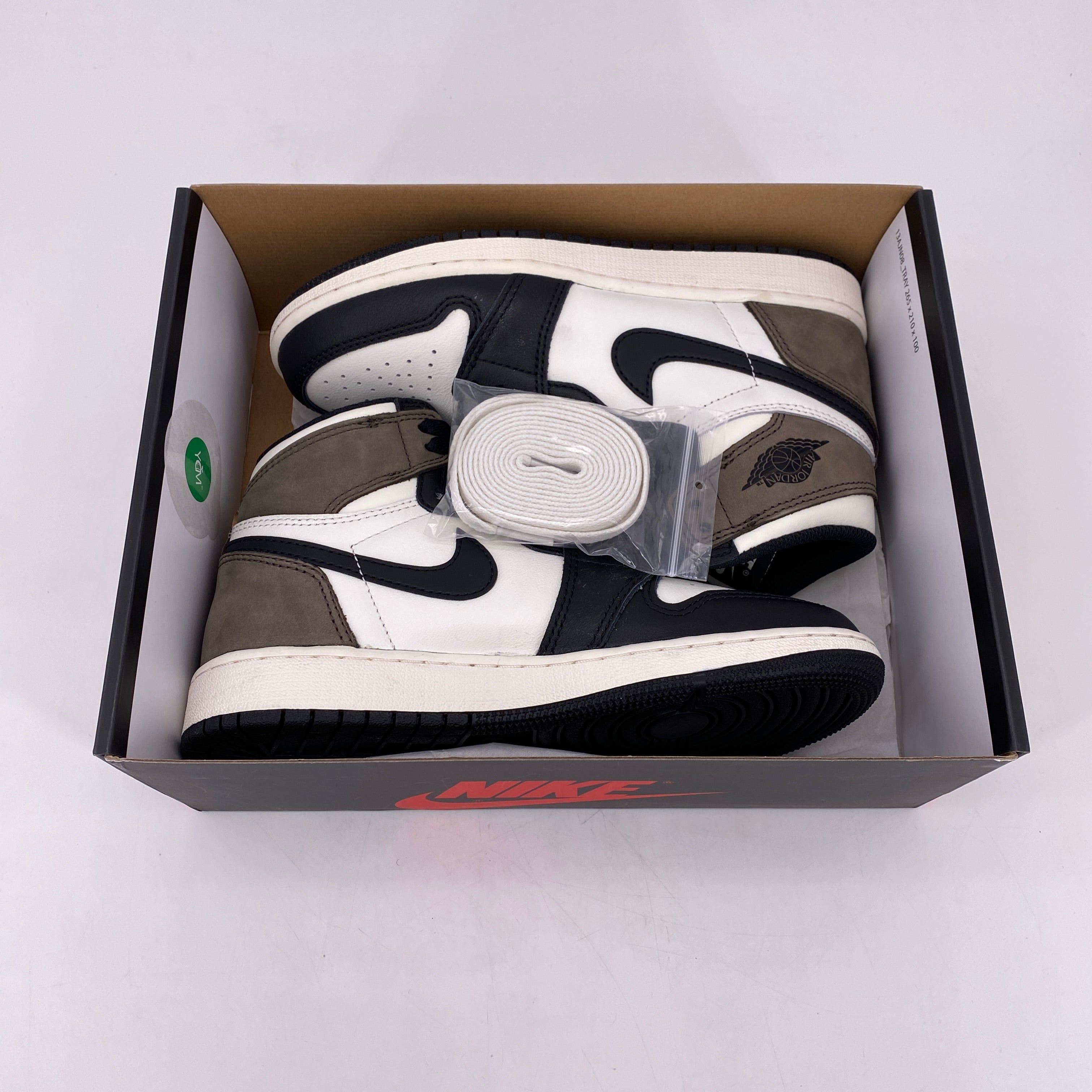 Air Jordan (GS) 1 Retro High OG "Mocha" 2020 New Size 3.5Y