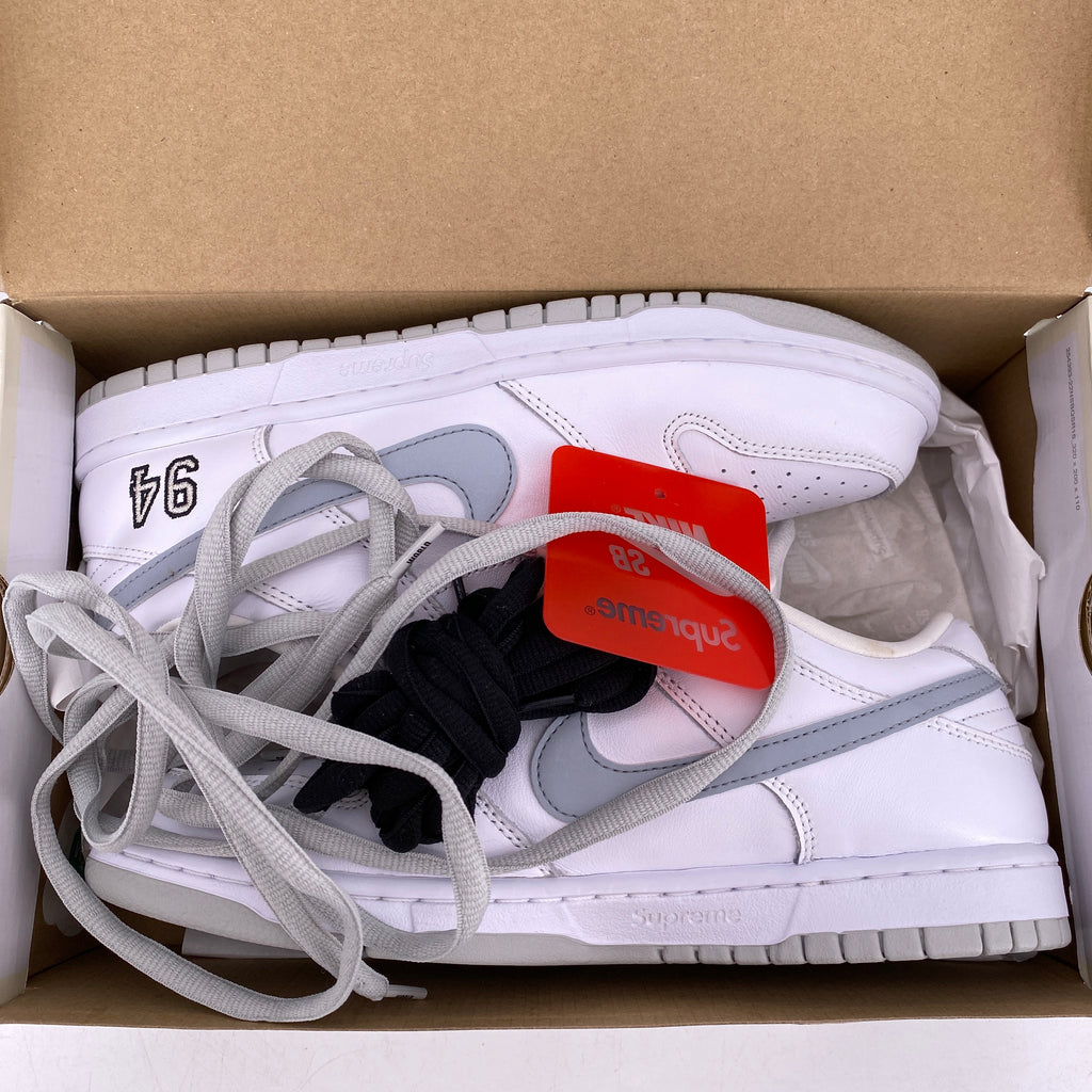 Nike SB Dunk Low "Supreme 94 White" 2025 Used Size 8.5