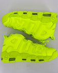 Nike Air More Uptempo "Volt" 2022 New Size 9.5