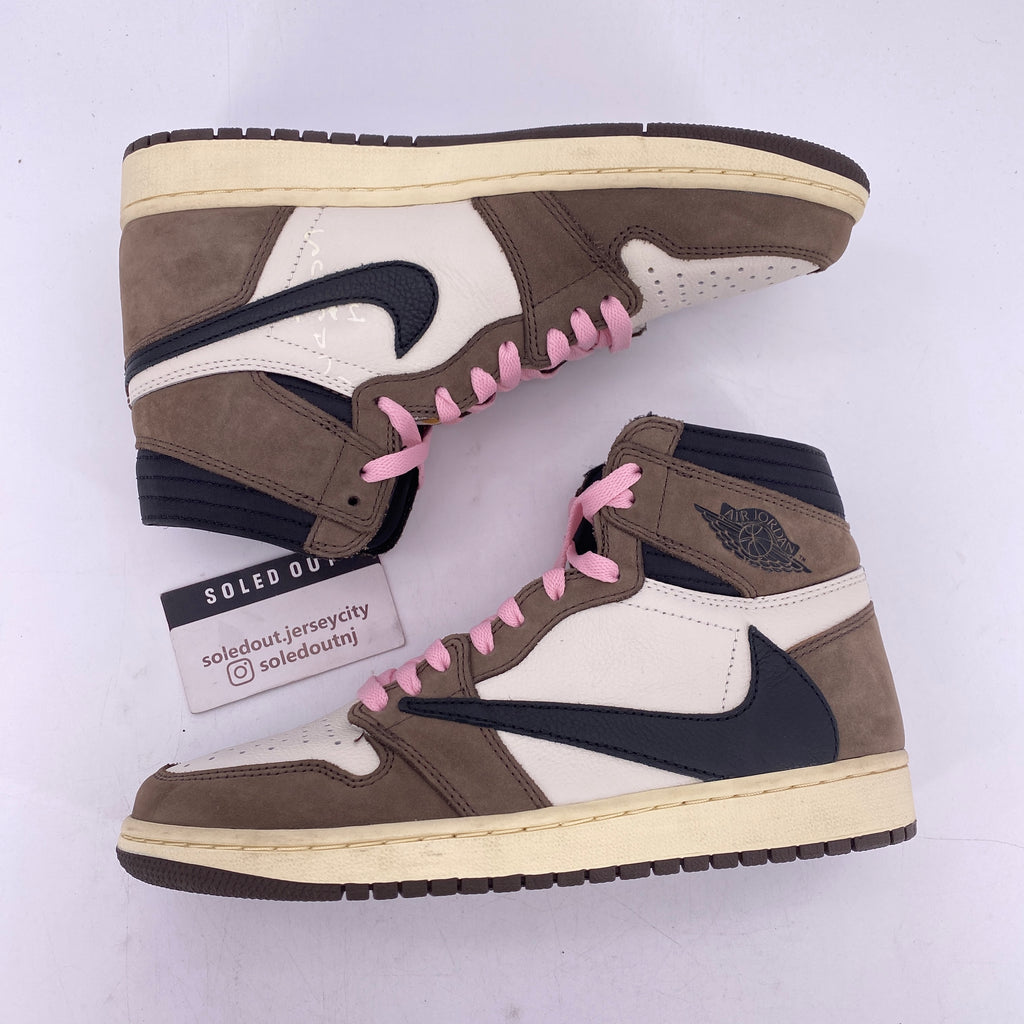Air Jordan 1 Retro High OG "Travis Scott Mocha" 2019 New Size 8.5