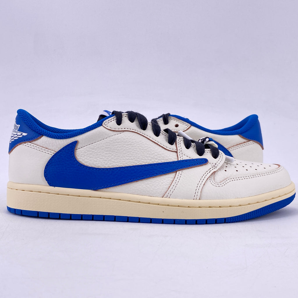 Air Jordan 1 Retro Low "Travis Fragment Military Blue" 2025 New Size 8.5