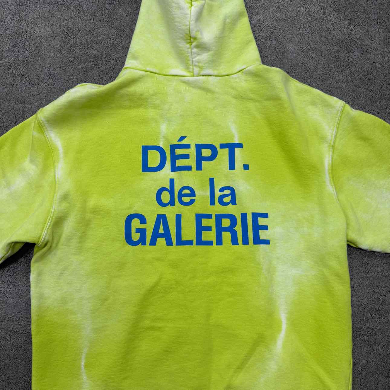 Gallery DEPT. Zip Up "FRENCH" Lime Green Used Size S