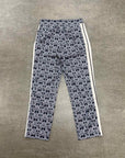 Palm Angels Track Pants "MONOGRAM" Navy New Size XXL