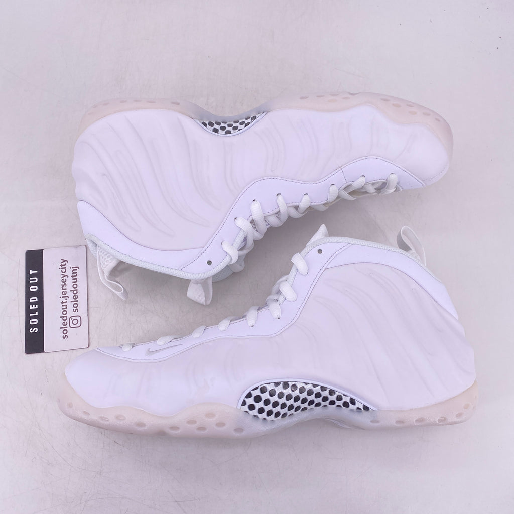 Nike Air Foamposite One "Triple White" 2025 New Size 10