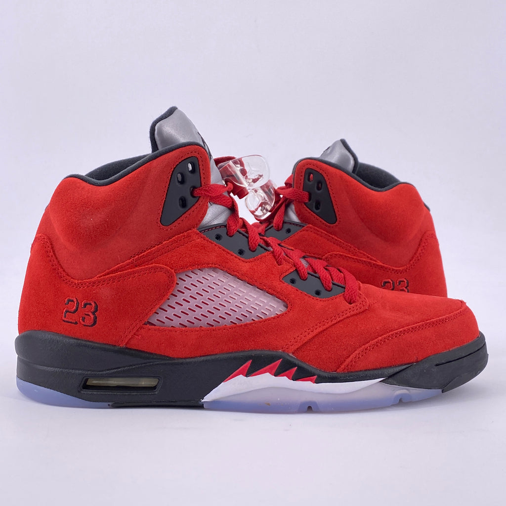 Air Jordan 5 Retro "Raging Bull Red Suede" 2021 New Size 11.5
