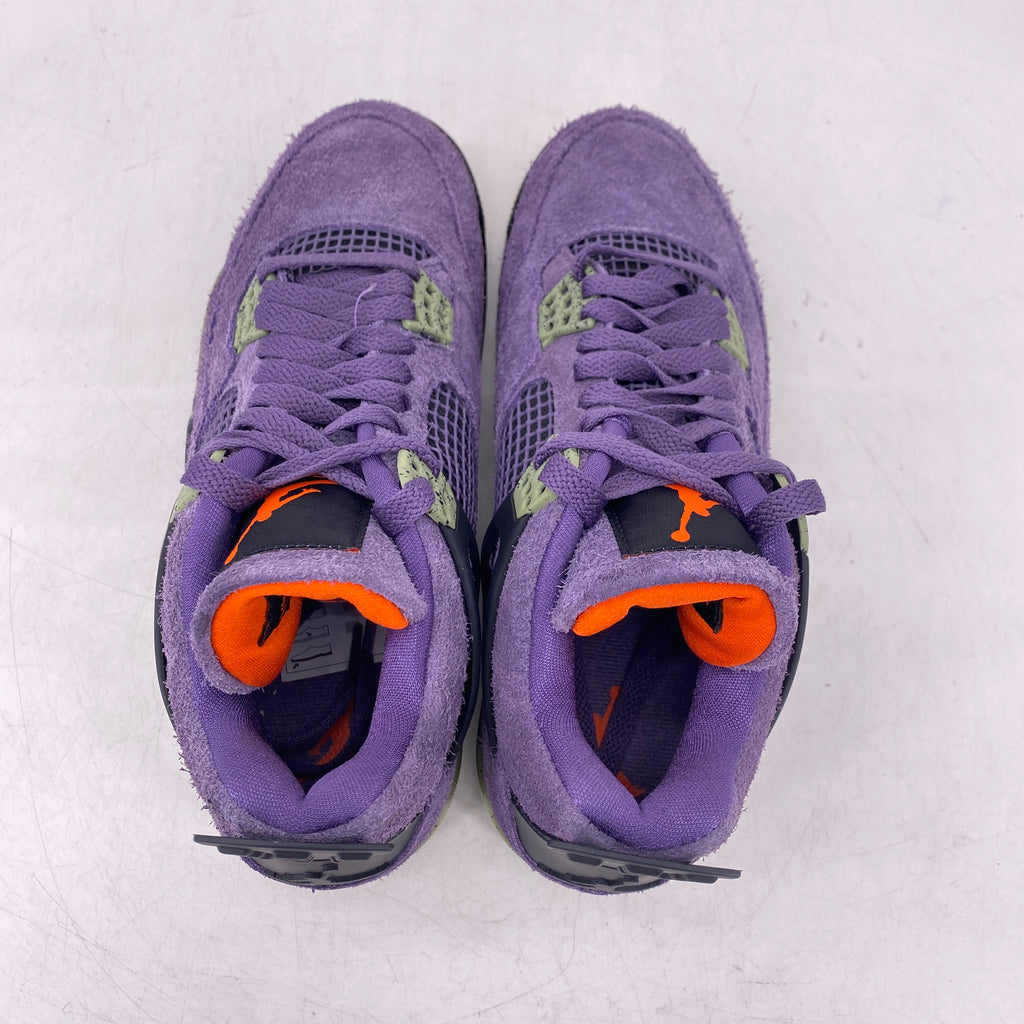 Air Jordan (W) 4 Retro "Canyon Purple" 2022 Used Size 9W