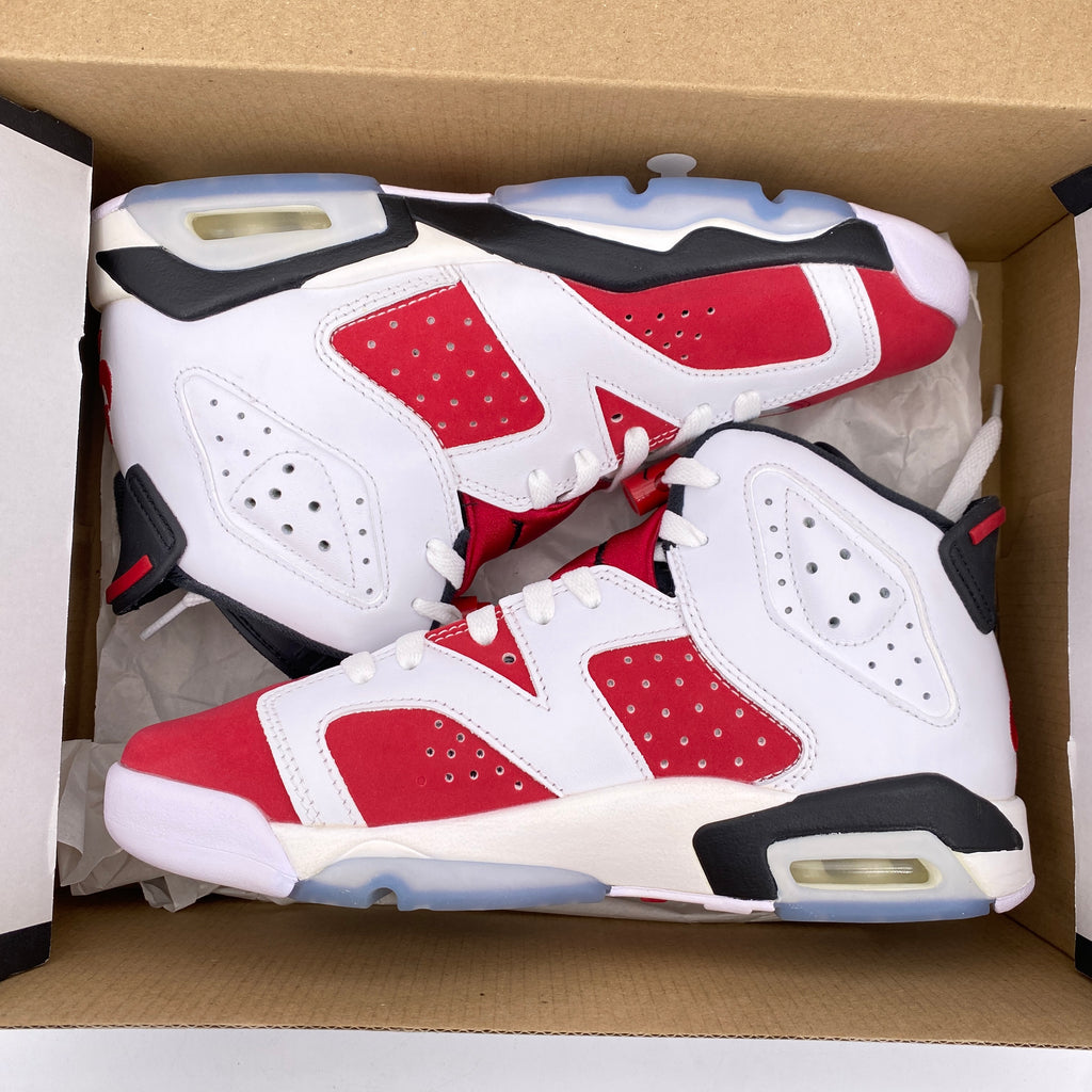 Air Jordan (GS) 6 Retro "Carmine" 2021 New Size 5.5Y