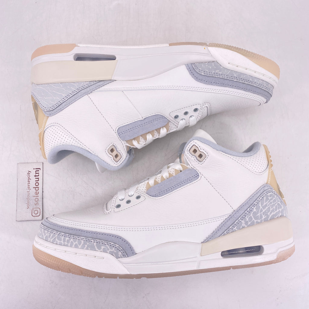 Air Jordan 3 Retro "Craft Ivory" 2024 New Size 9