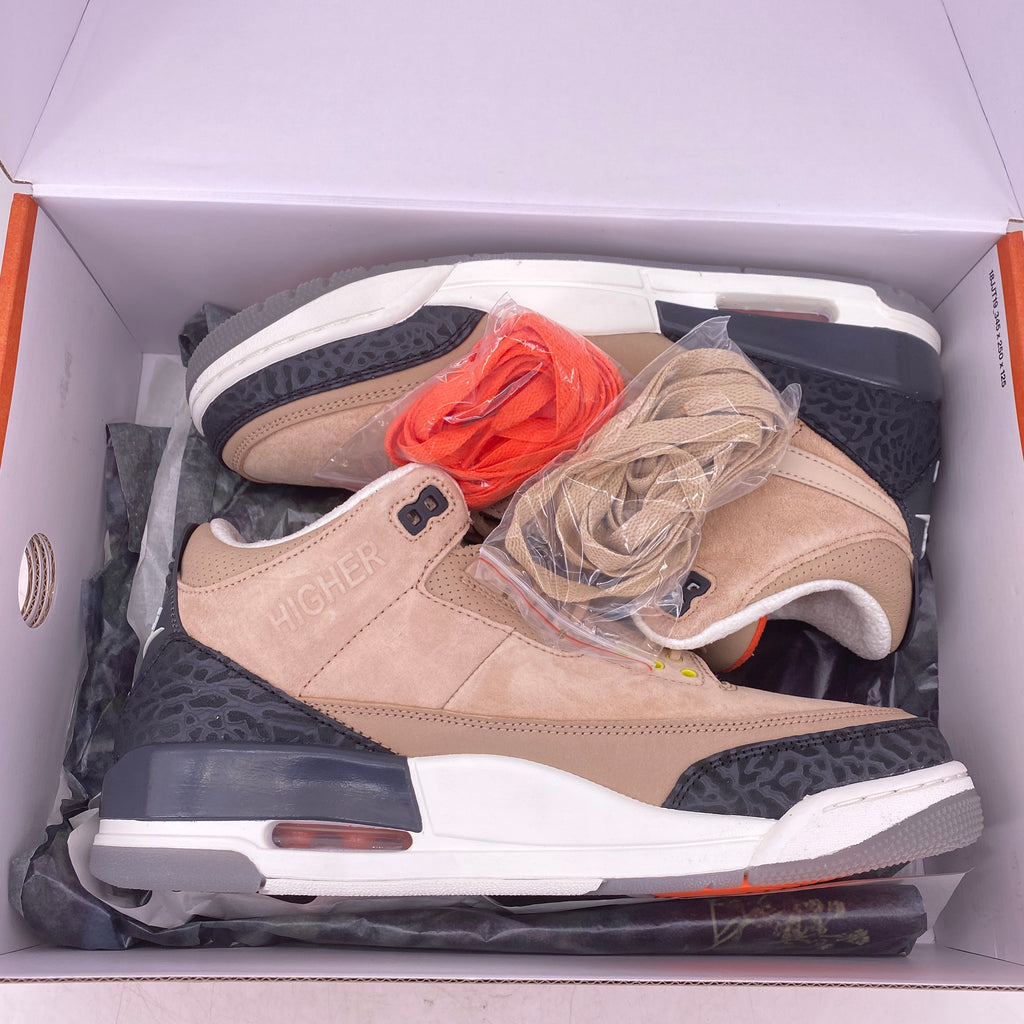 Air Jordan 3 Retro JTH "Bio Beige" 2018 New Size 10.5