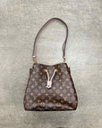 Louis Vuitton Shoulder Bag "NEONOE" Used Brown