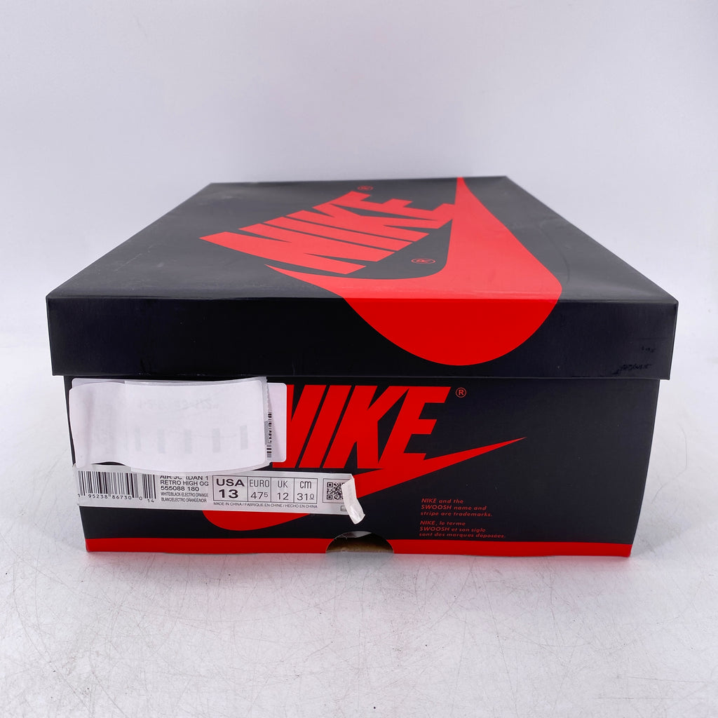 Air Jordan 1 Retro High OG "Electro Orange" 2021 New Size 13