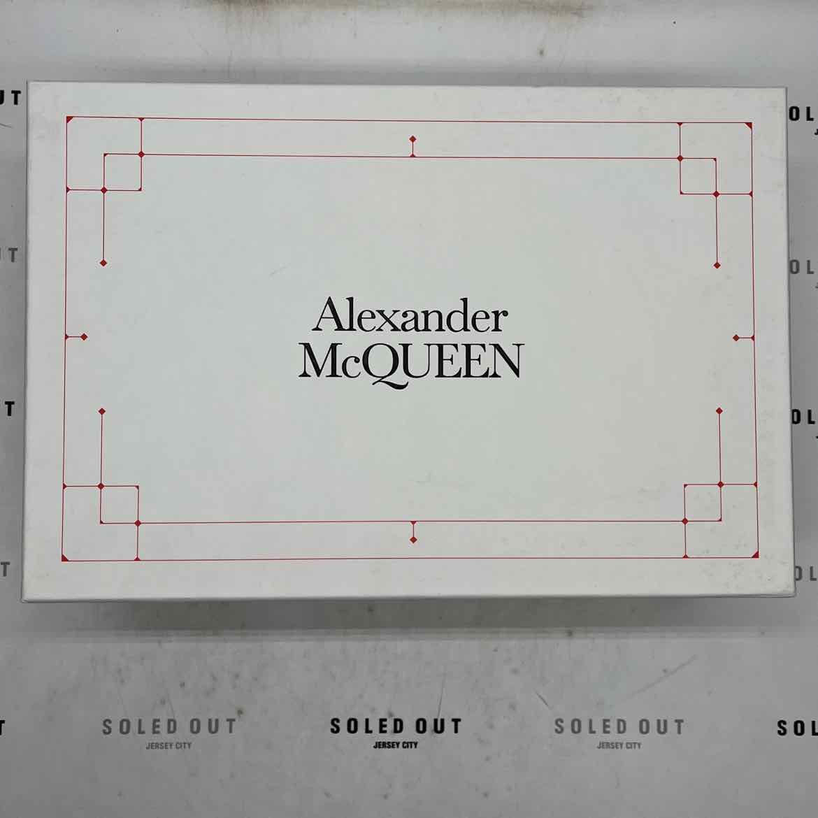Alexander McQueen Oversized Runner &quot;White Blue&quot;  New Size 46.5