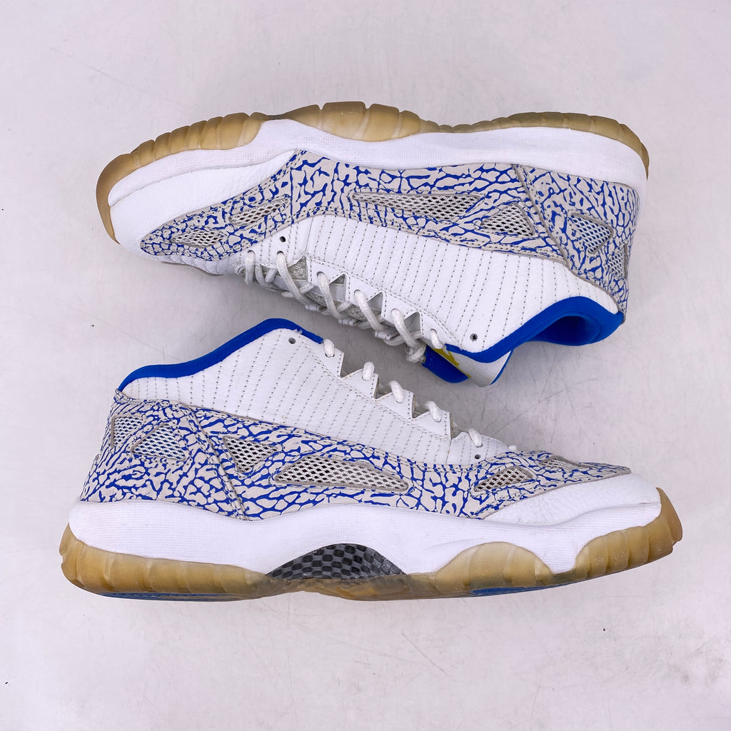 Air Jordan 11 Retro Low IE "White Argon Blue" 2007 Used Size 11.5