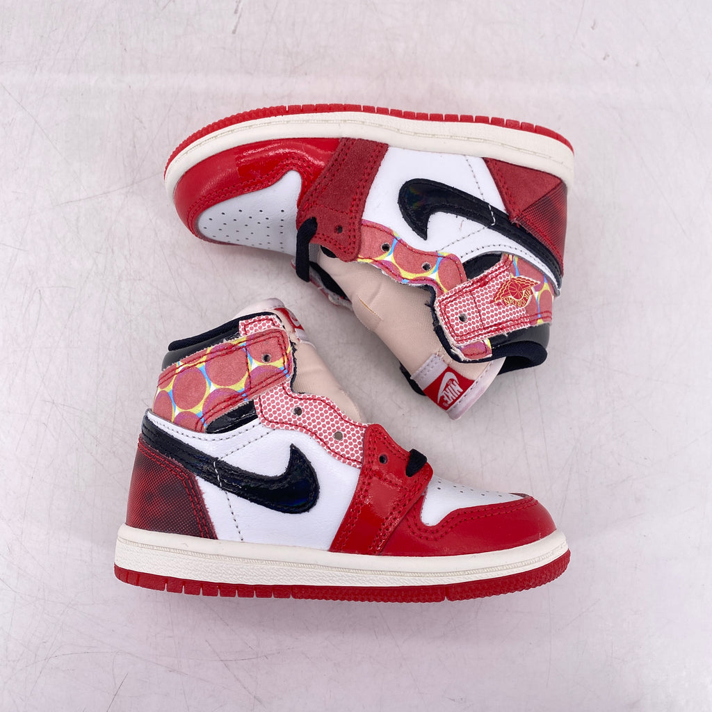 Air Jordan (TD) 1 Retro High OG "Spider-Verse" 2023 New Size 7C