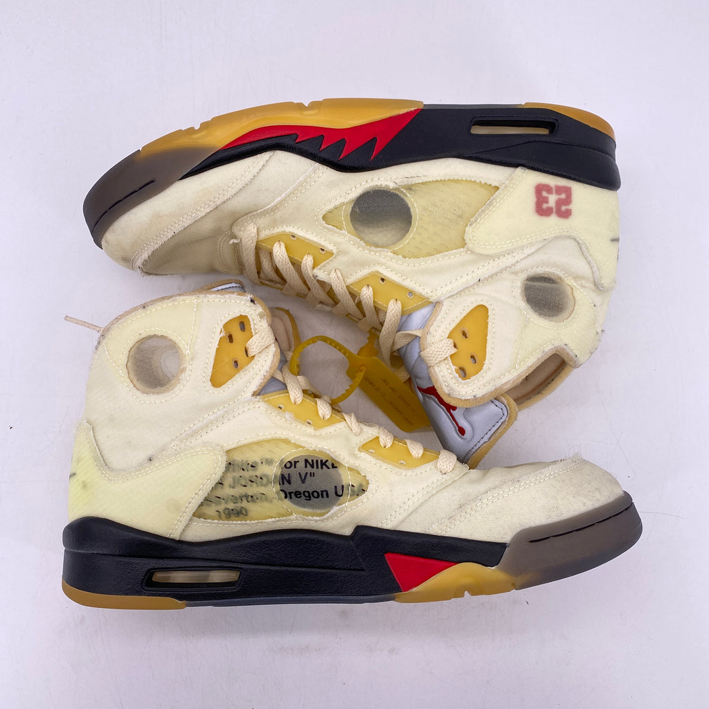 Air Jordan 5 Retro "Ow Sail" 2020 Used Size 10.5