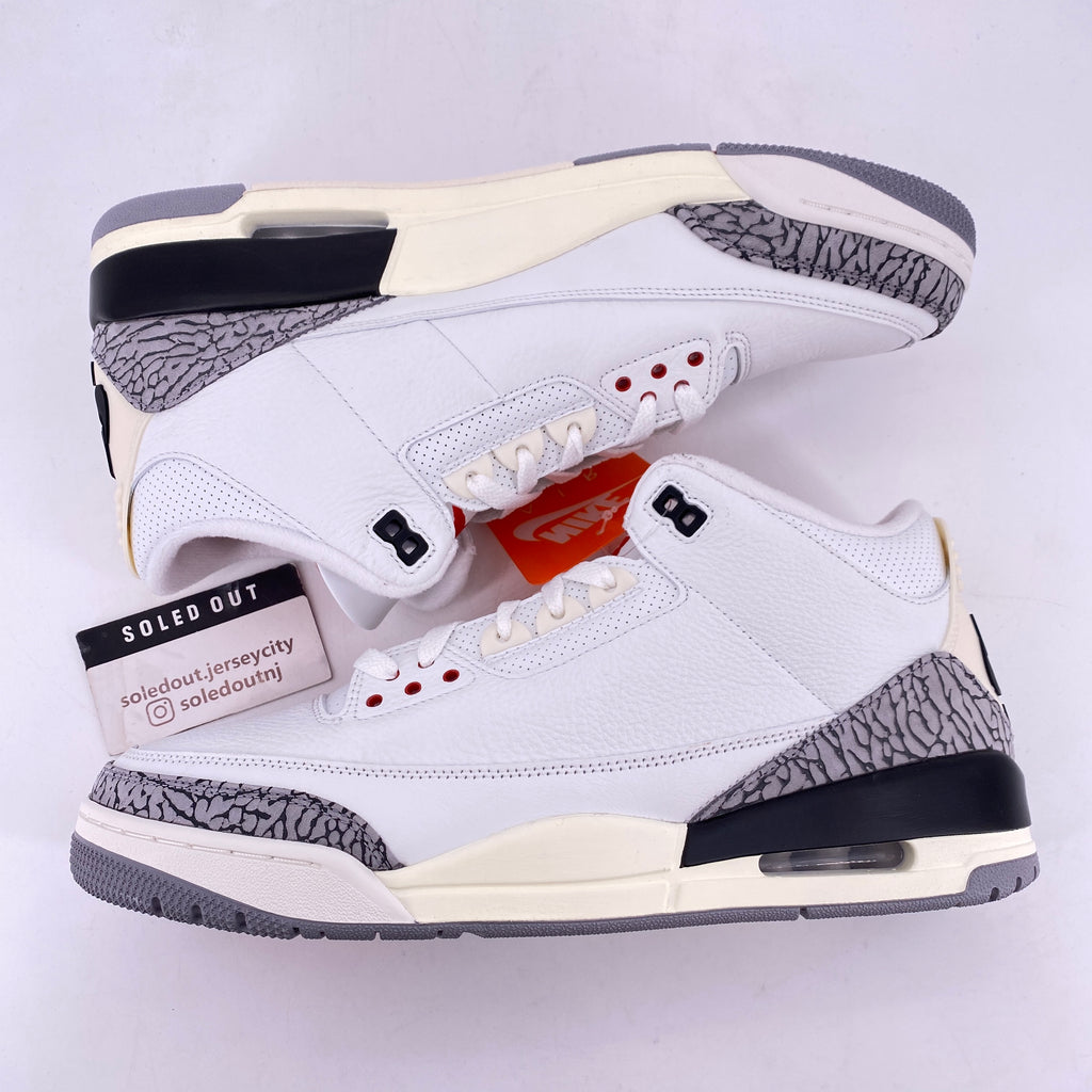 Air Jordan 3 Retro "White Cement Reimagined" 2023 New Size 13