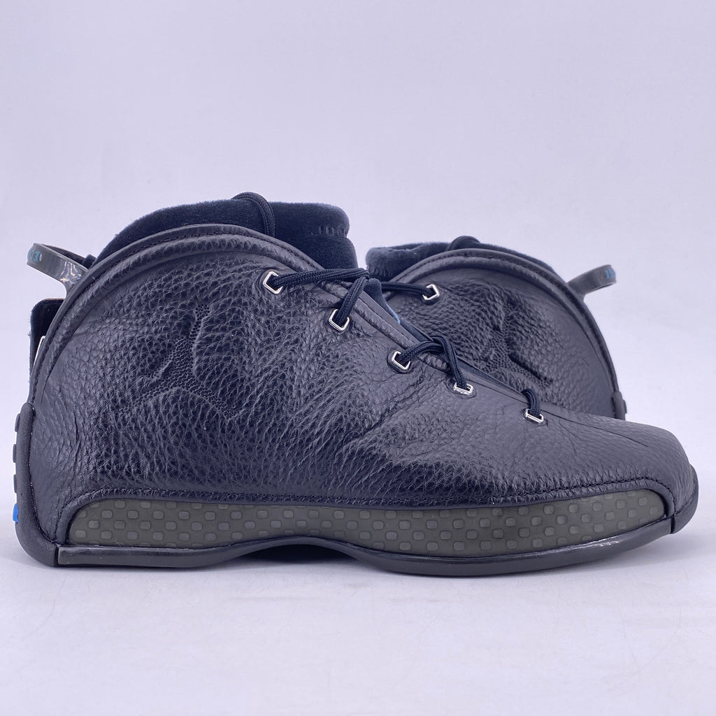 Air Jordan 18.5 OG "Black Chrome Blue" 2004 New Size 8