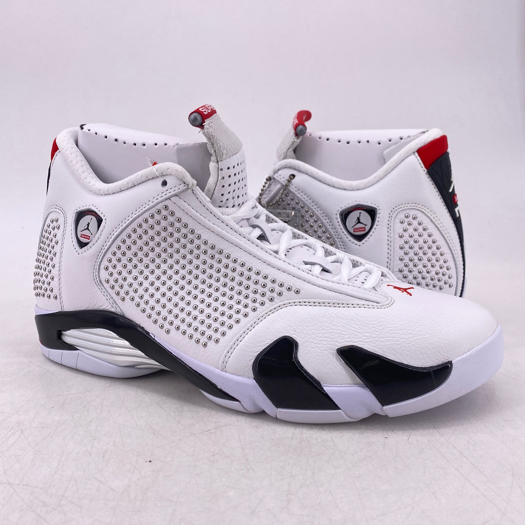 Air Jordan 14 Retro "Supreme White" 2019 New Size 10.5