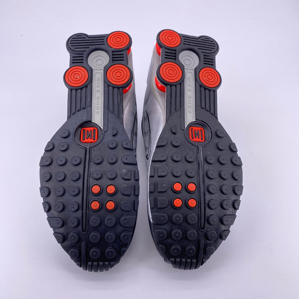 Nike Shox R4 "Black Metallic Silver" 2025 New Size 12