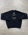 OFF-WHITE Crewneck Sweater "SKATE" Black Used Size M