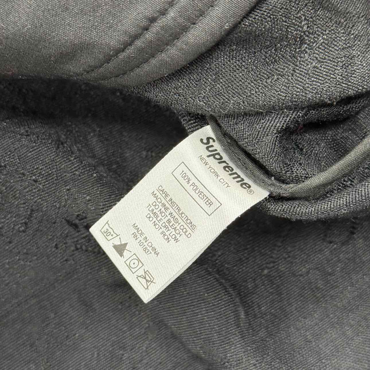 Supreme Anorak &quot;FLORAL&quot; Black Used Size S