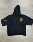 Chrome Hearts Hoodie "ONLINE EXCLUSIVE" Black Used Size XS