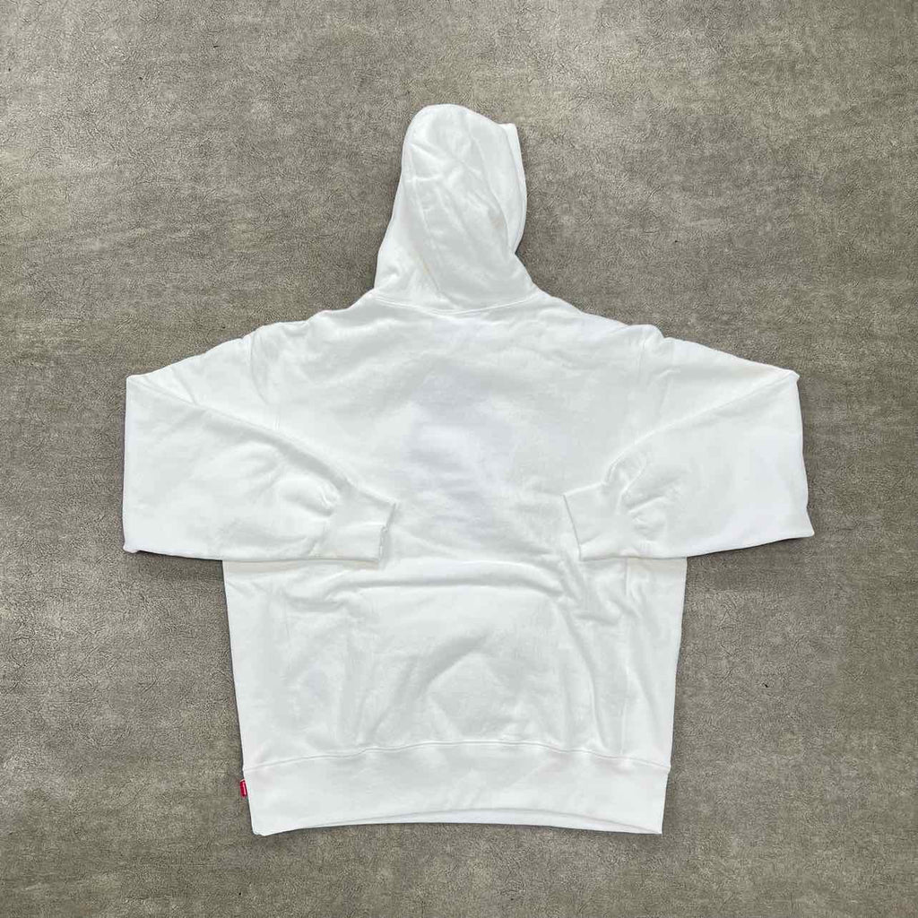 Supreme Hoodie "BOX LOGO" White New Size M