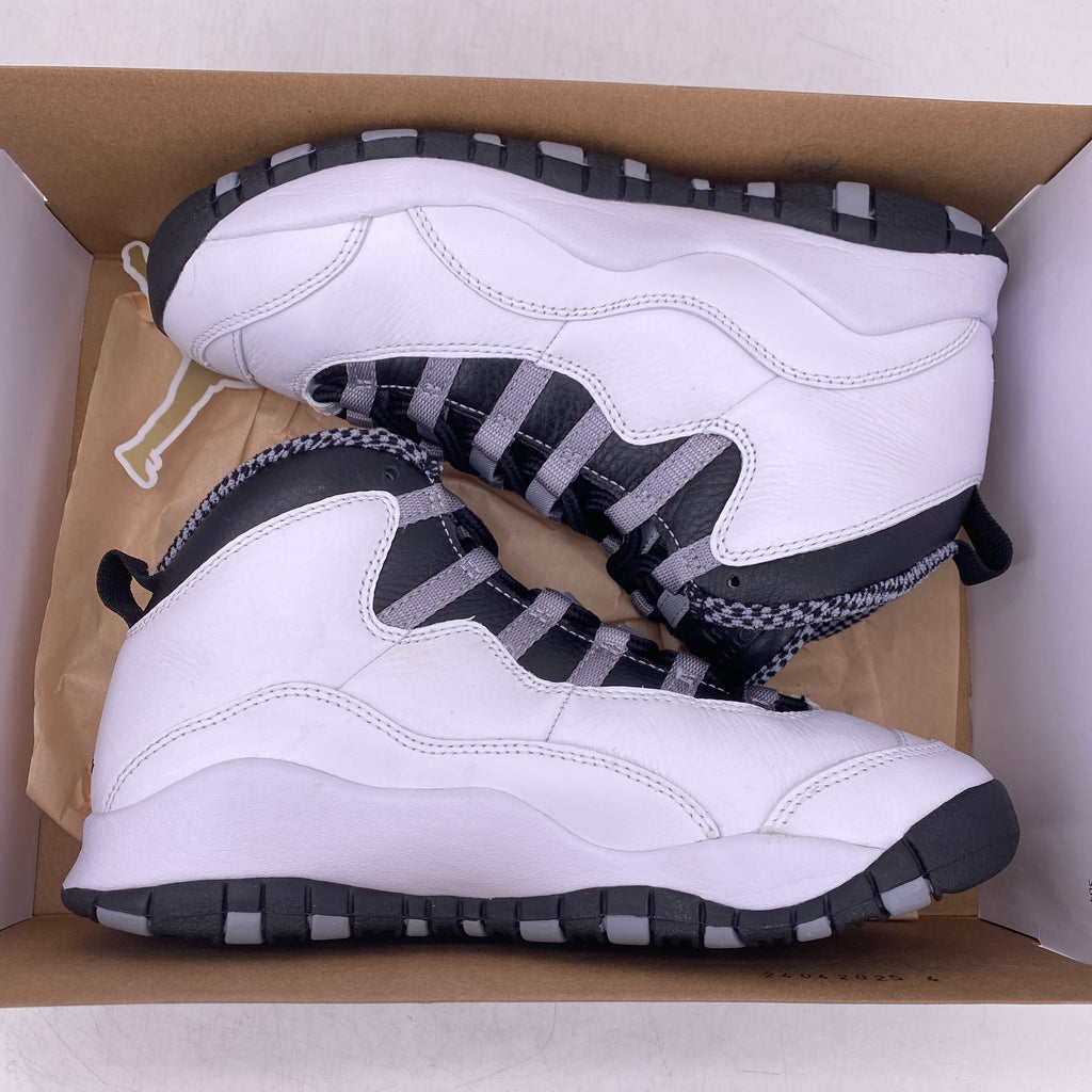 Air Jordan (GS) 10 Retro "Steel" 2025 Used Size 5.5Y