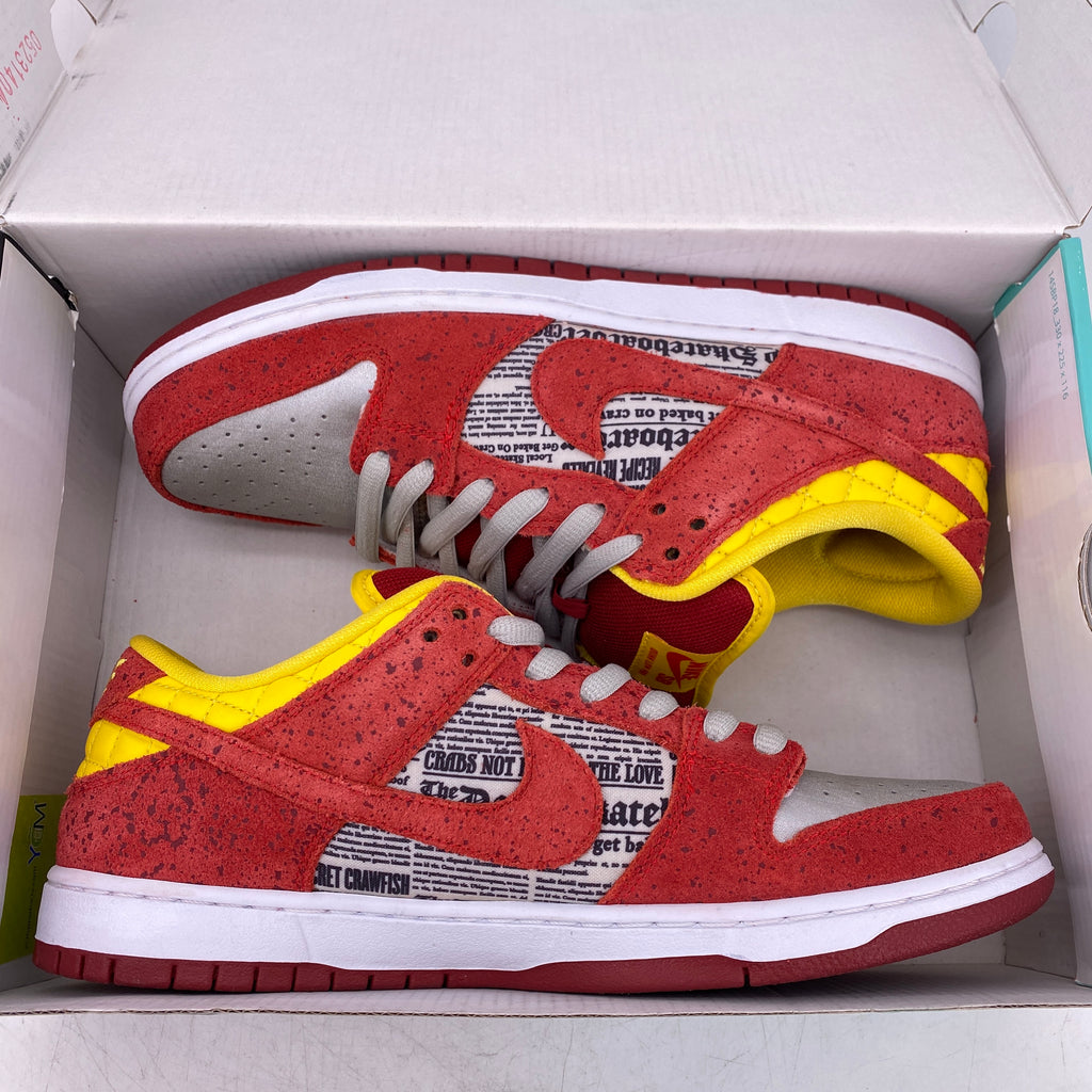 Nike SB Dunk Low "Crawfish" 2014 Used Size 10.5