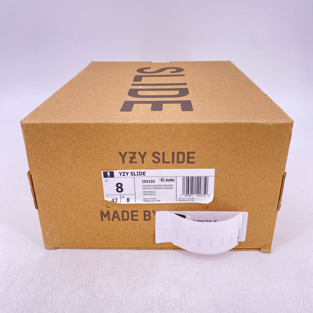 Yeezy Slide "Dark Onyx"  Used Size 8