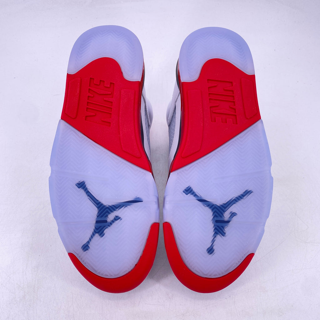Air Jordan 5 Retro "Fire Red Black Tongue" 2025 New Size 11
