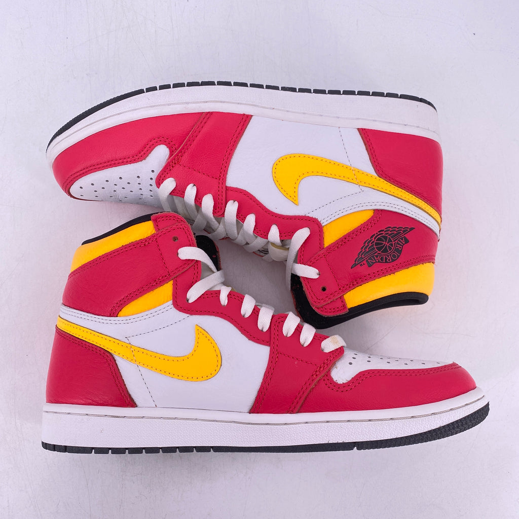 Air Jordan 1 Retro High OG "Fusion Red" 2021 Used Size 9.5