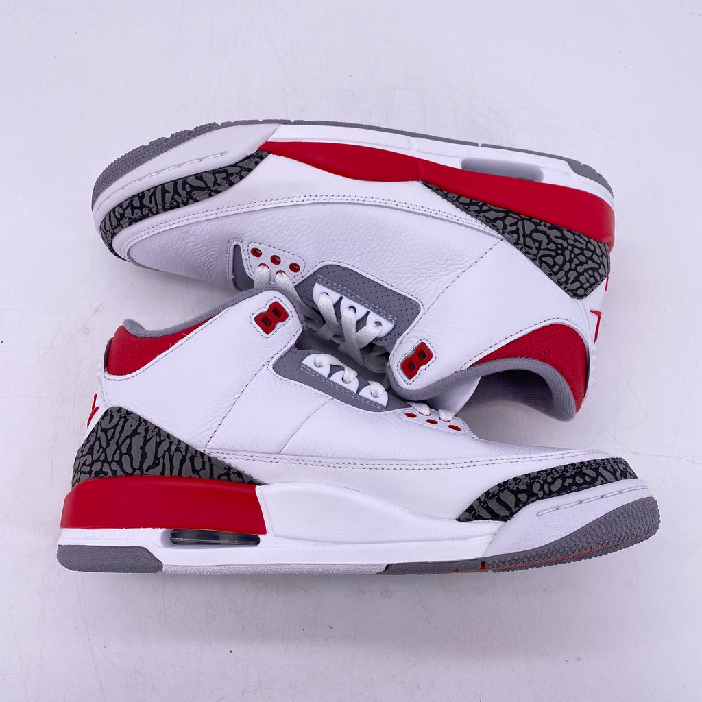 Air Jordan 3 Retro "Fire Red" 2022 New Size 8.5