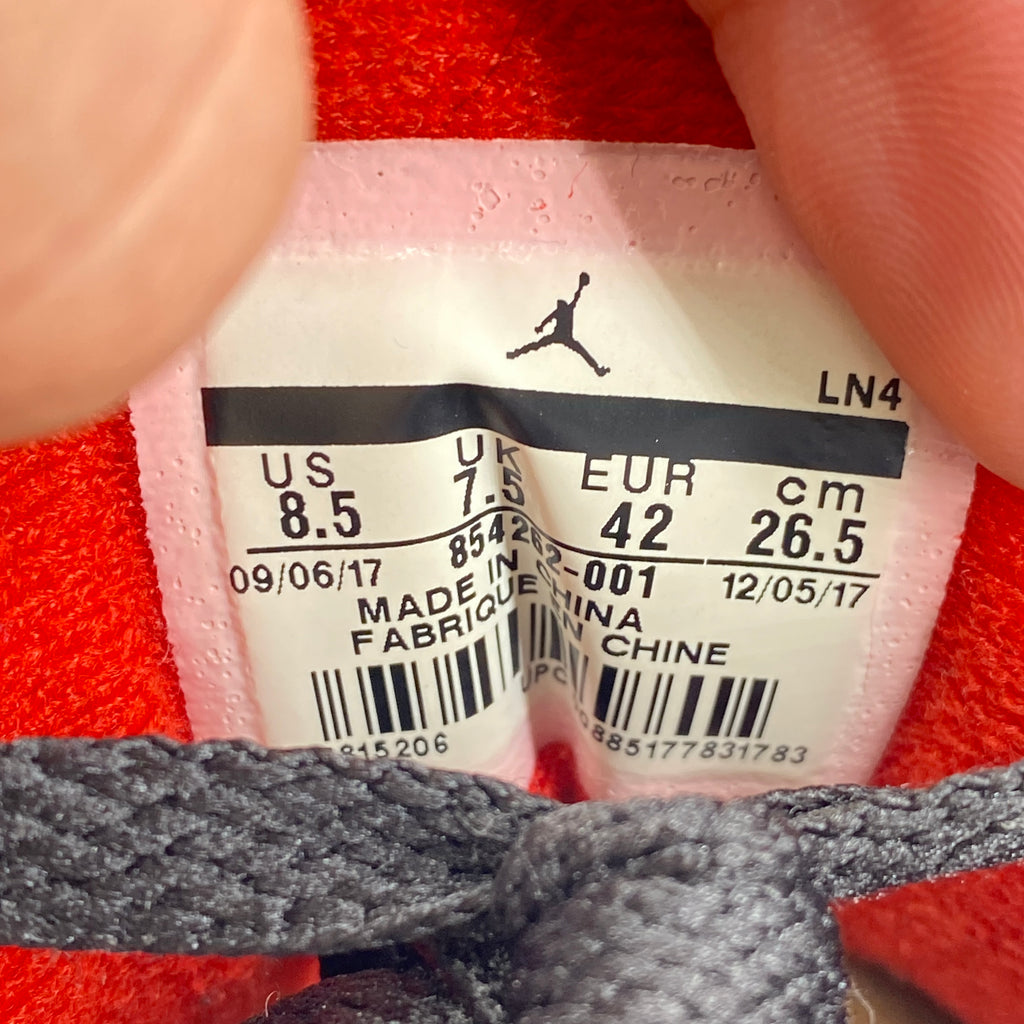 Air Jordan 3 Retro "Black Cement" 2017 Used Size 8.5
