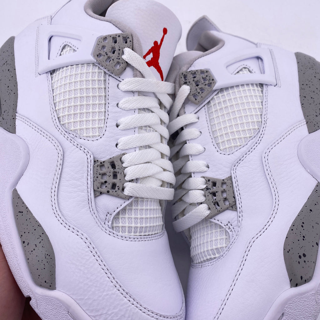 Air Jordan 4 Retro "White Oreo" 2021 New Size 9
