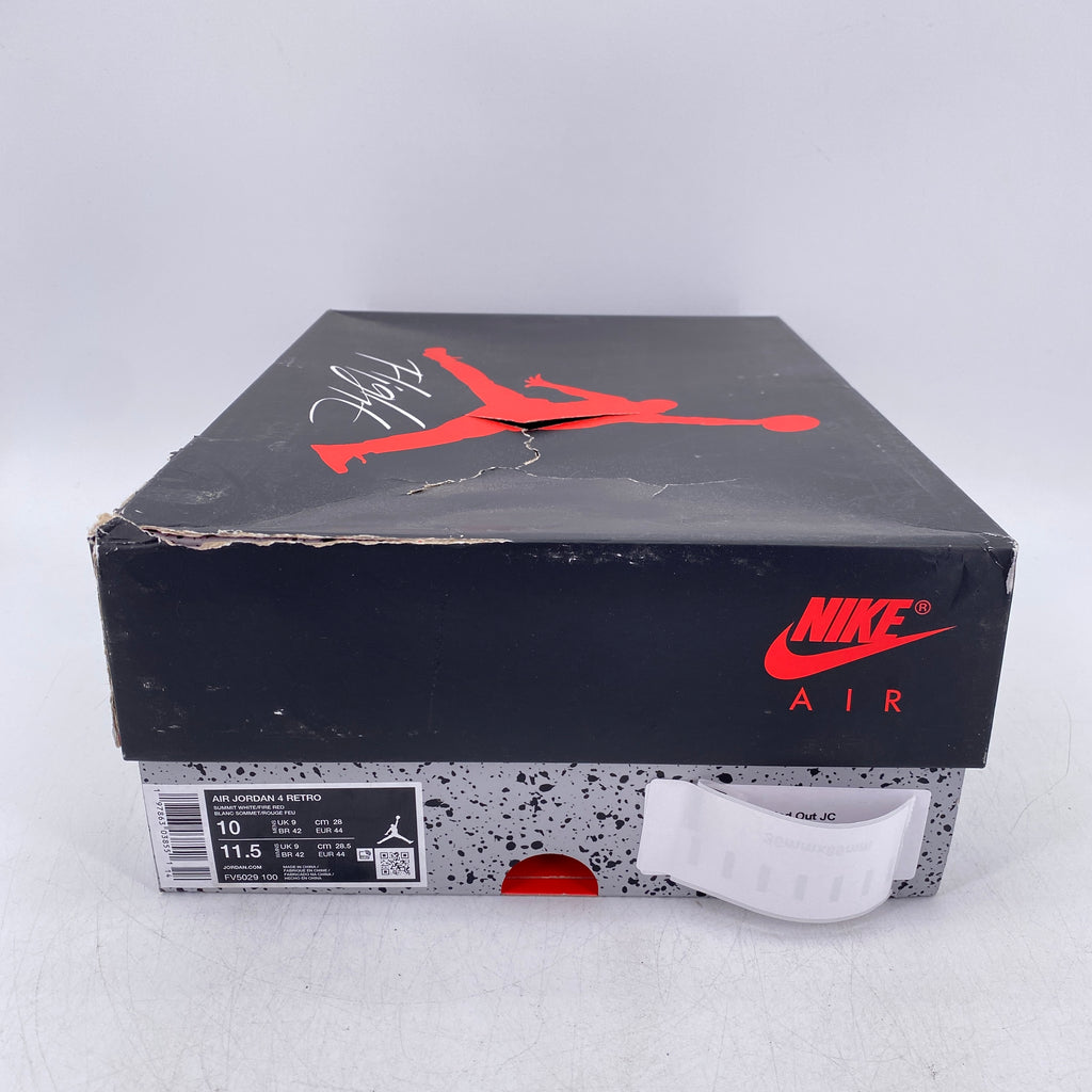 Air Jordan 4 Retro "White Cement" 2025 Used Size 10