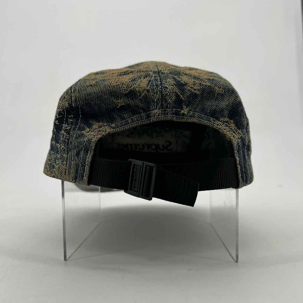 Supreme Camp Cap "DENIM" Used Blue Size OS