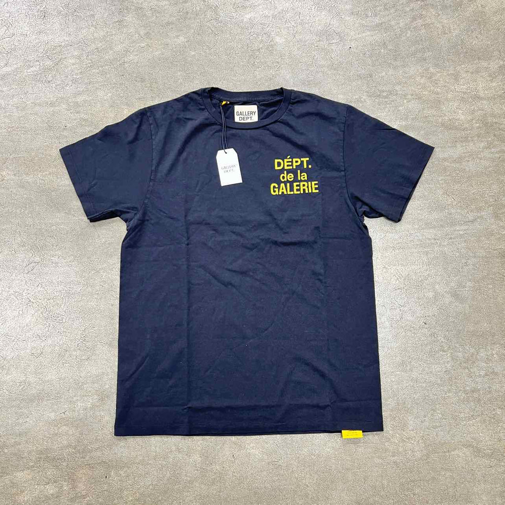 Gallery DEPT. T-Shirt "FRENCH" Black New Size S