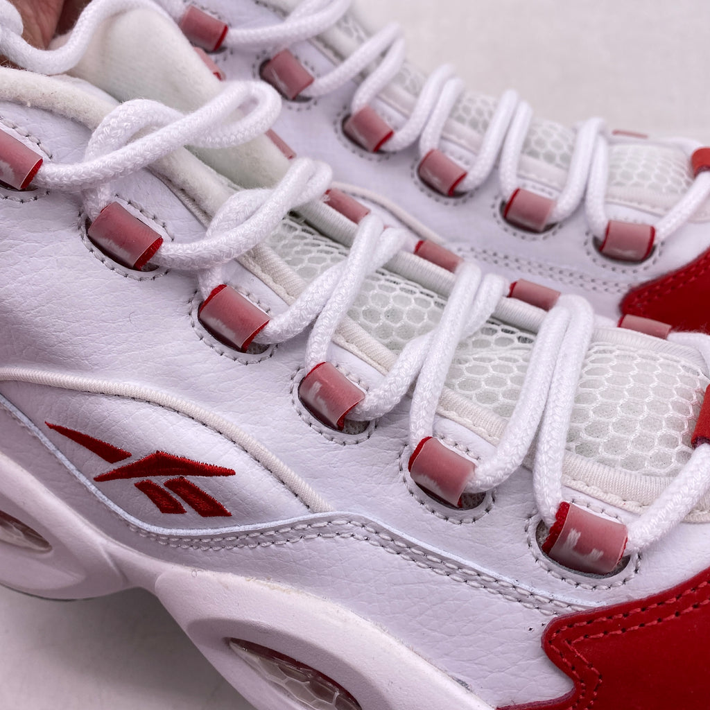 Reebok Question Mid "Red Toe"  New Size 6