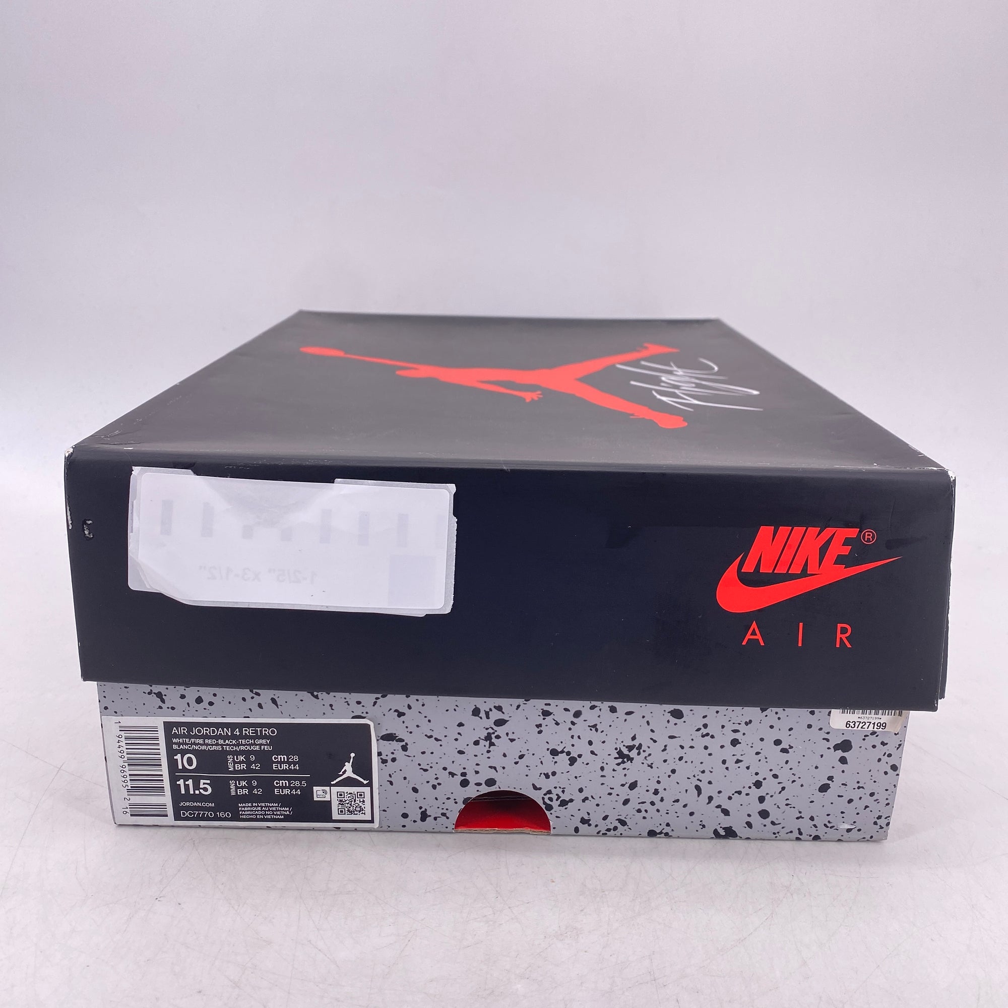 Air Jordan 4 Retro &quot;Fire Red&quot; 2020 Used Size 10