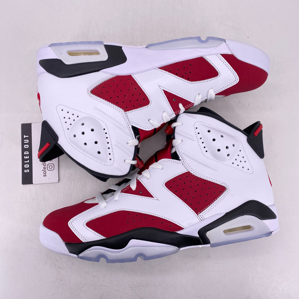 Air Jordan 6 Retro "Carmine" 2021 New Size 10.5